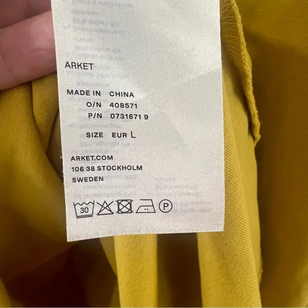 Arket Interlock T-Shirt Dress - Picture 8 of 8